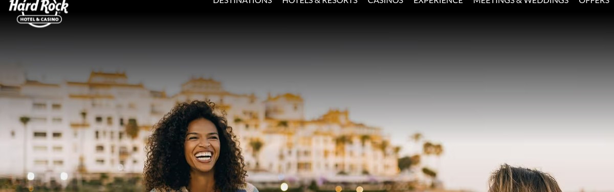 Tangkapan layar situs resmi Hard Rock Hotel Bali